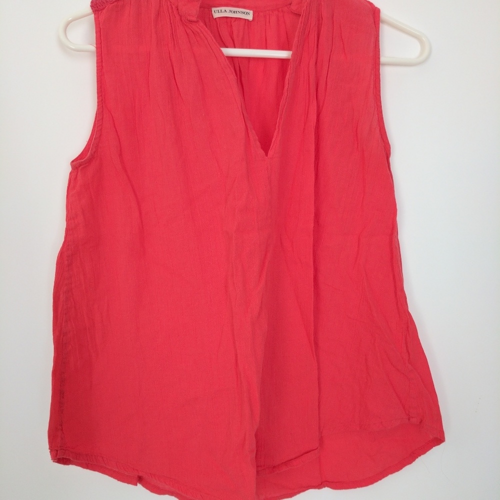 Ulla Johnson Sleeveless Crochet Top, S GUC